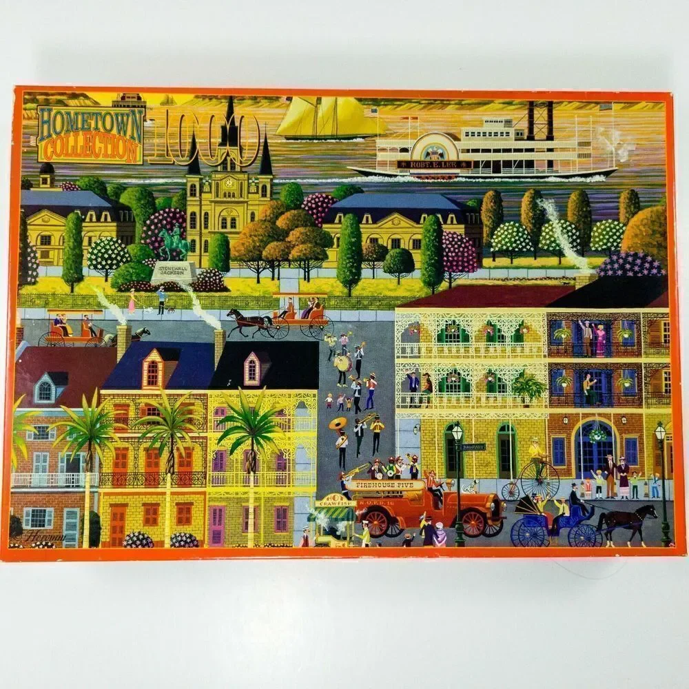 Hometown Collection Rampart Street Parade 1000 Piece Puzzle
